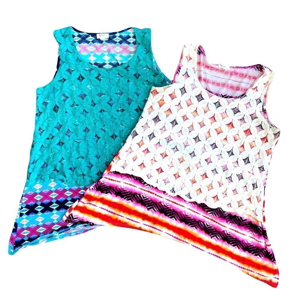 Bundle of 2 Madison & Berkeley Tank Tops - Size S and L